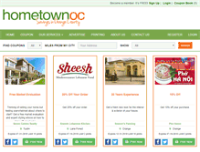Tablet Screenshot of hometownoc.com